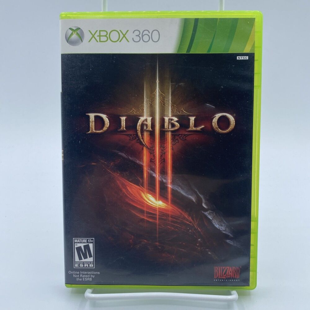 Diablo III (Microsoft Xbox 360) Complete with Manual [CIB] - Tested*** Used